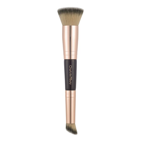 HOLLYWOOD COMPLEXION BRUSH - pędzel do pudru 2w1 , CHARLOTTE TILBURY