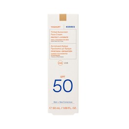 Yoghurt - Koloryzujący krem ochronny do twarzy SPF50