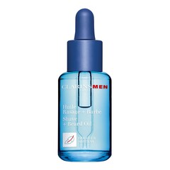 ClarinsMEN Shaving + Beard Oil - Olejek do golenia + pielęgnacja brody , CLARINS
