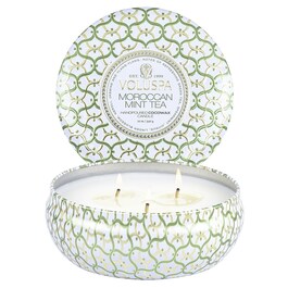 Maison Blanc Moroccan Mint Tea 3 Wick Tin Candle - Świeca 