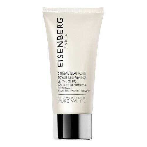 Eisenberg - Crème Blanche Pour Mains Et Ongles - Pure White Biały Krem Do Dłoni I Paznokci - 75 ml - Dla Kobiet