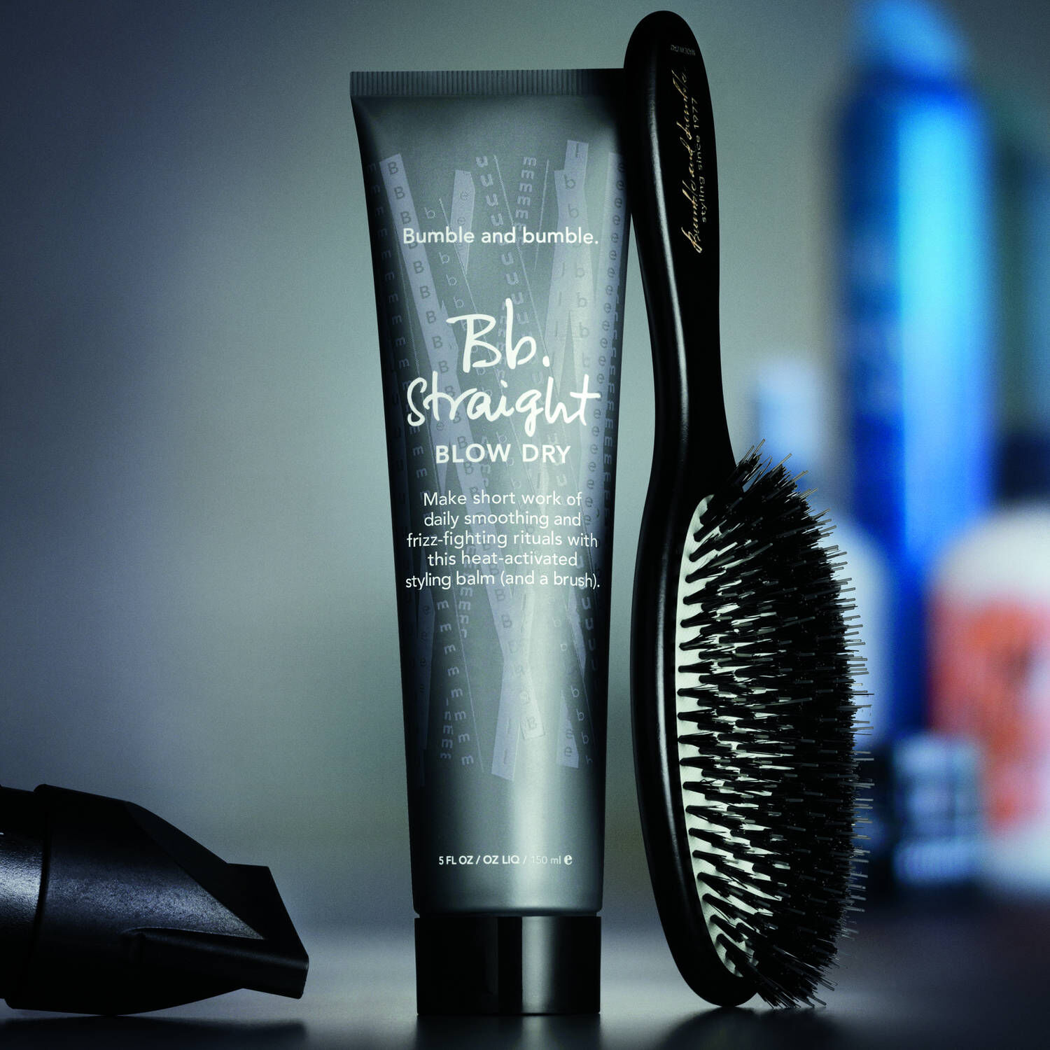 Straight Blow Dry Termoaktywny balsam do stylizacji i BUMBLE AND