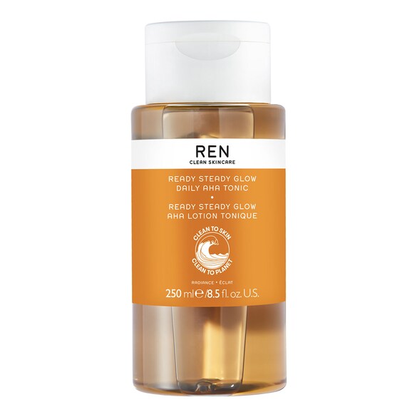 READY STEADY GLOW DAILY AHA TONIC - Tonik z kwasami , REN CLEAN SKINCARE