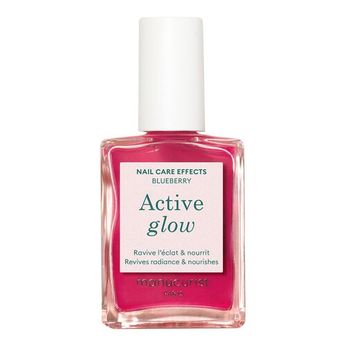 Manucurist - Active Glow - Lakier-odżywka Do Paznokci - Active Glow Blueberry - Dla Kobiet
