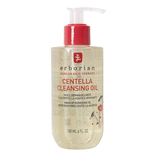 Erborian - Centella Cleansing Oil – Olejek Do Demakijażu Z Kojącym Ekstraktem Z Wąkrotki - Centella Cleansing Oil 180ml - Dla Kobiet