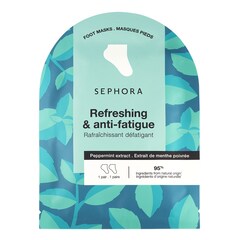 Nasączone maski do stóp - Intensywne nawilżenie w 20 minut, SEPHORA COLLECTION