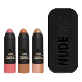 Roses & Honey Nudes Mini Kit - Zestaw kredek do oczu, ust i policzków
