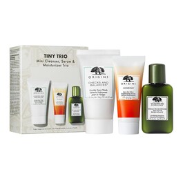 Tiny Trio Mini Cleansesr, Serum & Moisturizer - Zestaw