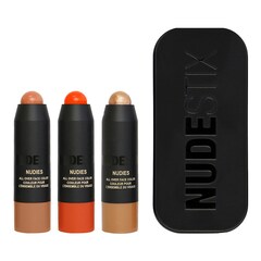 Beachy Nudes - Zestaw do twarzy, NUDESTIX