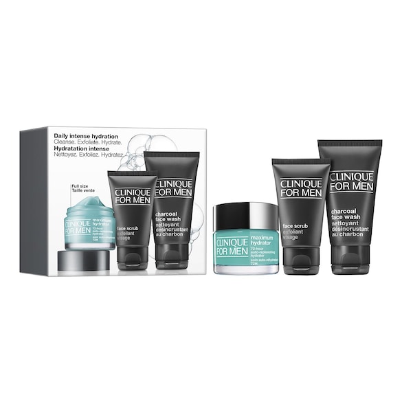 Clinique For Men Daily Intense Hydration Set - Zestaw nawilżający do twarzy, CLINIQUE