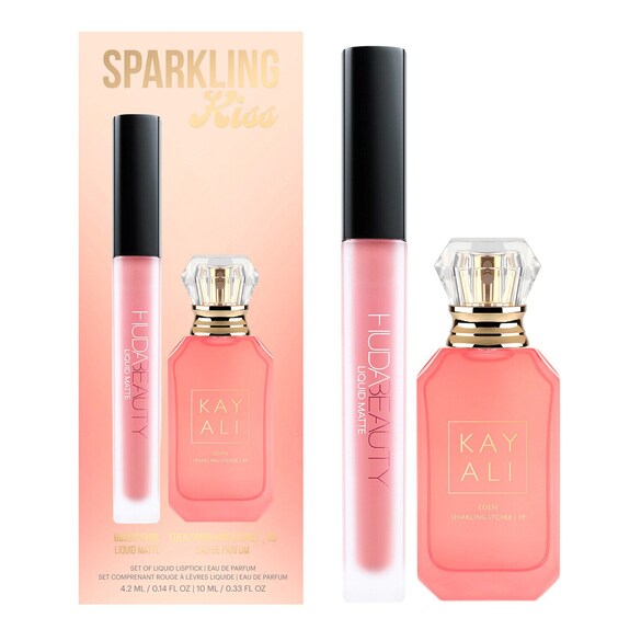 Sparkling Kiss - Zestaw perfumy i makijaż, KAYALI