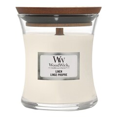  Świeca Zapachowa mała Linen, WOOD WICK
