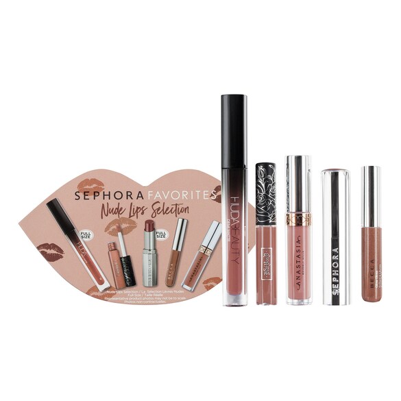 Nude Lips - Zestaw do makjiażu ust, SEPHORA FAVORITES