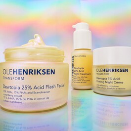 Dewtopia 25% Acid Flash Facial - Maska złuszczająca do twarzy