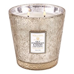 Japonica Gilt Pomander & Hinoki 2 Wick Candle - Świeca , VOLUSPA