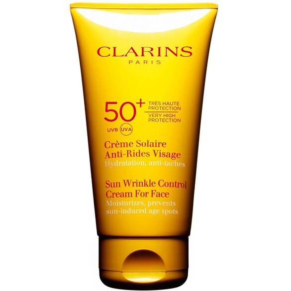 Przeciwzmarszczkowy Krem do Opalania twarzy SPF 50, CLARINS