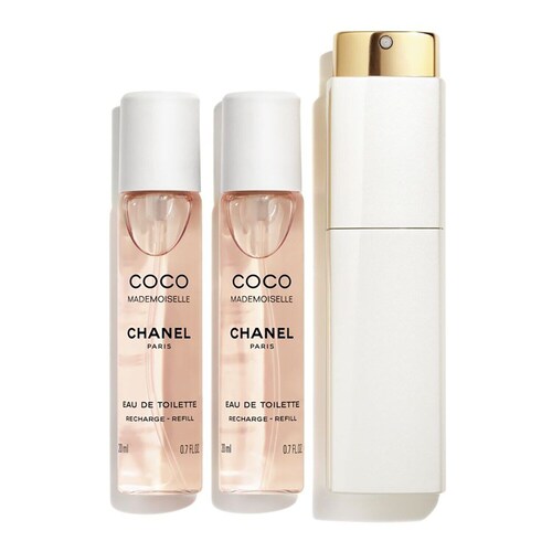Chanel - Coco Mademoiselle - Woda Toaletowa Twist And Spray - Rechargeable 3 X 20 Ml - Dla Kobiet