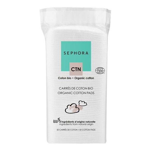 Organiczne płatki z bawełny 50 sztuk, SEPHORA COLLECTION
