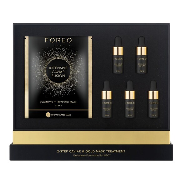 Ufo Caviar & Gold Mask Treatment - Zestaw, FOREO