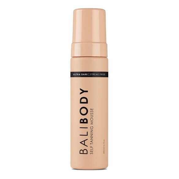 Ultra Dark Self Tanning Mousse - Bardzo ciemny samoopalacz w piance, BALI BODY