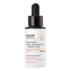 Sérum Aqua Bomb Super Drops – Serum z witaminą C 8%, BELIF