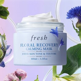 Floral Recovery Calming Mask - Kojąca maska na noc z witaminą C 