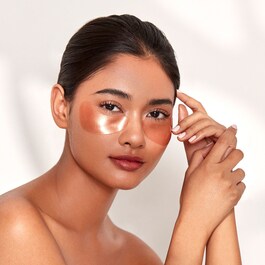 Rose Gold Illuminating Eye Mask - Zestaw