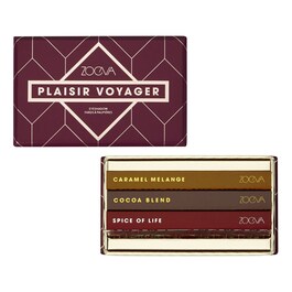 Plaisir Box Voyager - Zestaw 3 palet cieni do powiek w formacie podróżnym