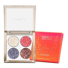 Miami Lights Glitter Palette - Paleta cieni do powiek , NABLA