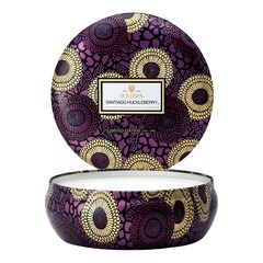 Japonica Santiago Huckleberry 3 Wick Tin Candle - Świeca, VOLUSPA
