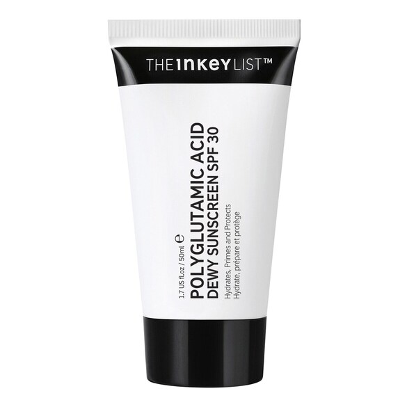 Polyglutamic Acid Dewy Suncscreen SPF30 - Krem przeciwsłoneczny do twarzy SPF30, THE INKEY LIST