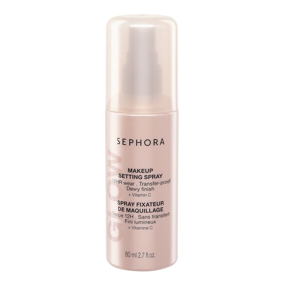 Spray utrwalający makijaż GLOW - trwałość 12H nie pozostawia śladów efekt blasku, SEPHORA COLLECTION