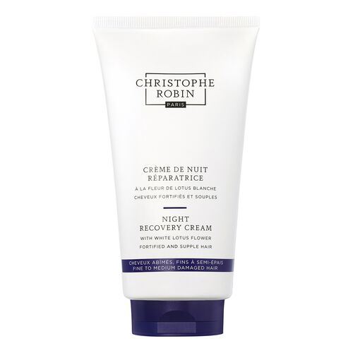 Christophe Robin - Night Recovery Cream - Krem Na Noc Do Włosów - Night Recovery Cream 150ml - Dla Kobiet