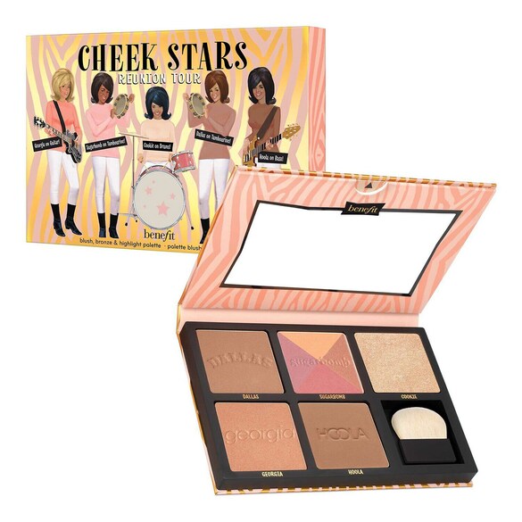 Cheekstars Reunion Tour - Paleta Róży, Rozświetlaczy i Bronzerów, BENEFIT COSMETICS