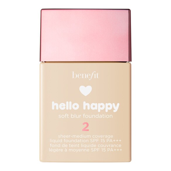 Hello Happy - Podkład do twarzy o kryciu od lekkiego do średniego, BENEFIT COSMETICS