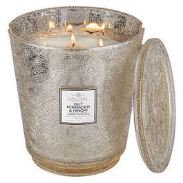 Japonica Gilt Pomander &Hinoki 5 Wick Candle - Świeca 