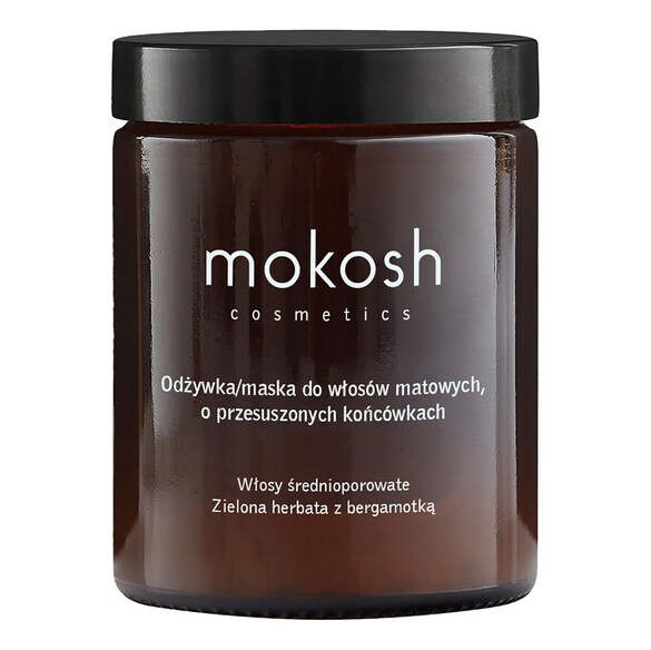 Odżywka/maska do włosów matowych - O przesuszonych końcówkach, MOKOSH