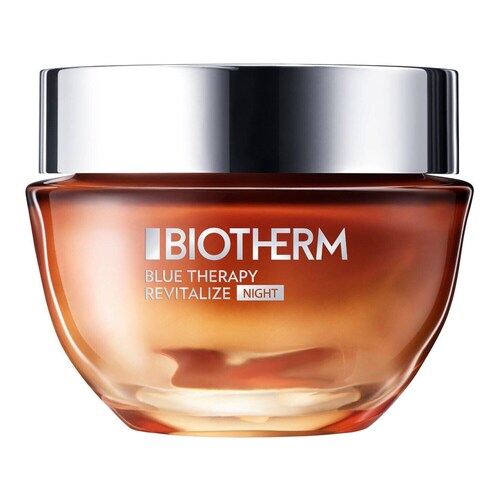 Biotherm - Blue Therapy Amber Algae - Krem Na Noc Do Cery Dojrzałej - Blue Therapy Amber Night Cream Face 50ml - Dla Kobiet