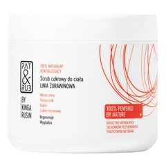 CRANBERRY BODY SCRUB - Peeling do ciała, PAT&RUB