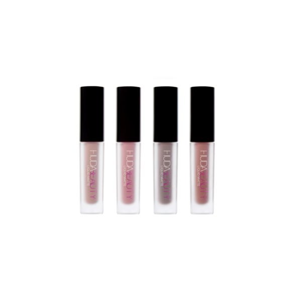 Mini Liquid Matte Set - Matowa płynna szminka, HUDA BEAUTY