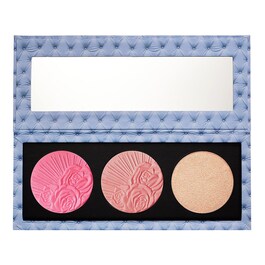 Pat McGrath Labs X Bridgerton Divine Blush + Glow Trio - Paleta do twarzy