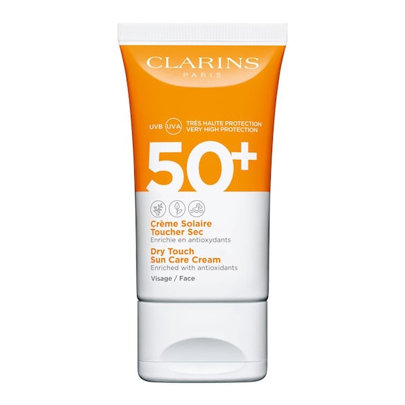 Dry Touch Sun Care Cream - Krem do opalania twarzy SPF 50+, CLARINS