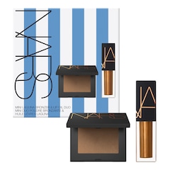 Mini Laguna Bronzer & Lip Oil Duo - Puder brązujący i olejek do ust, NARS