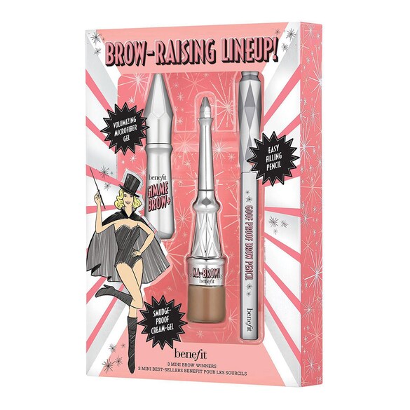 Brow Starter Set - Zestaw mini produktów do brwi, BENEFIT COSMETICS