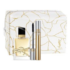 Libre - Zestaw dla kobiet z wodą perfumowaną, maskarą i kosmetyczką, YVES SAINT LAURENT