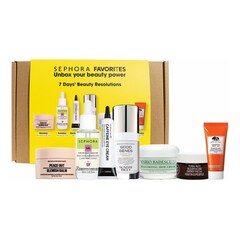 7 Days’ Beauty Resolutions - Zestaw do pielęgnacji twarzy, SEPHORA FAVORITES