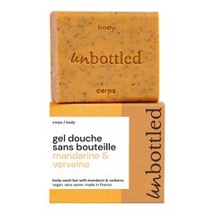 Żel pod prysznic bez butelki mandarynka i werbena - Mydło o neutralnym pH, UNBOTTLED