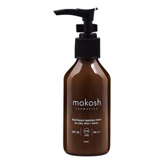 Nawilżająco-łagodzący lotion do ciała, dłoni i twarzy SPF 30, Aloes , MOKOSH