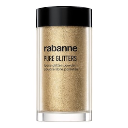 Rabanne Makeup - Pure glitters - Wielofunkcyjny Sypki Puder Z Brokatem - Arts Factory Pure glitters Cosmic gold - Dla Kobiet