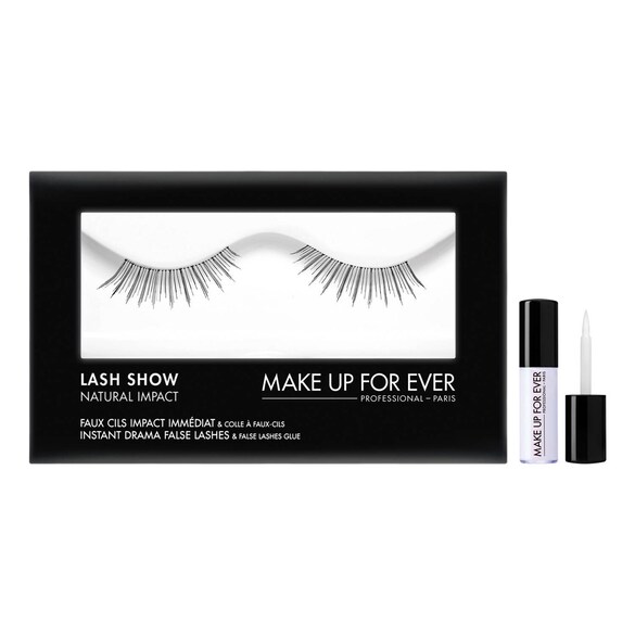 Lash Show - Sztuczne rzęsy efekt natychmiastowy i klej do sztucznych rzęs, MAKE UP FOR EVER